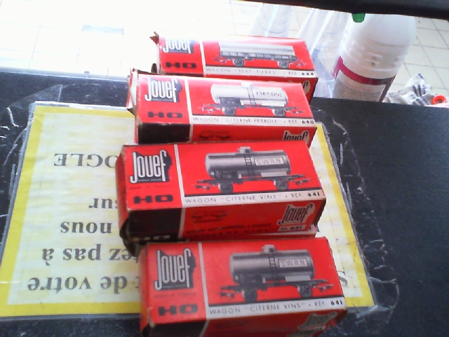 Wagon JOUEF Ã  l'unité||ref: 640  641  644