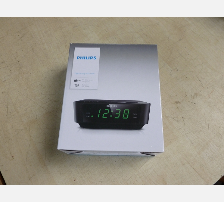 Radio réveil PHILIPS
