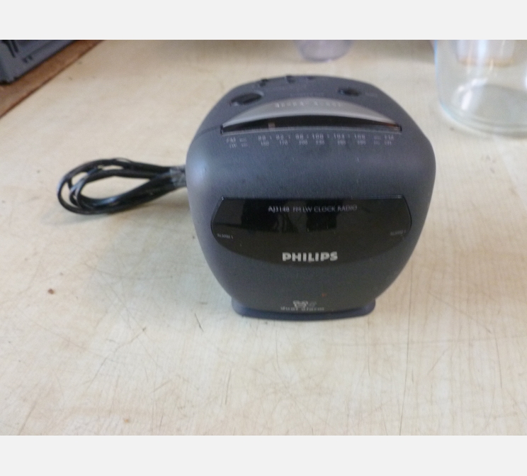 Radio réveil PHILIPS