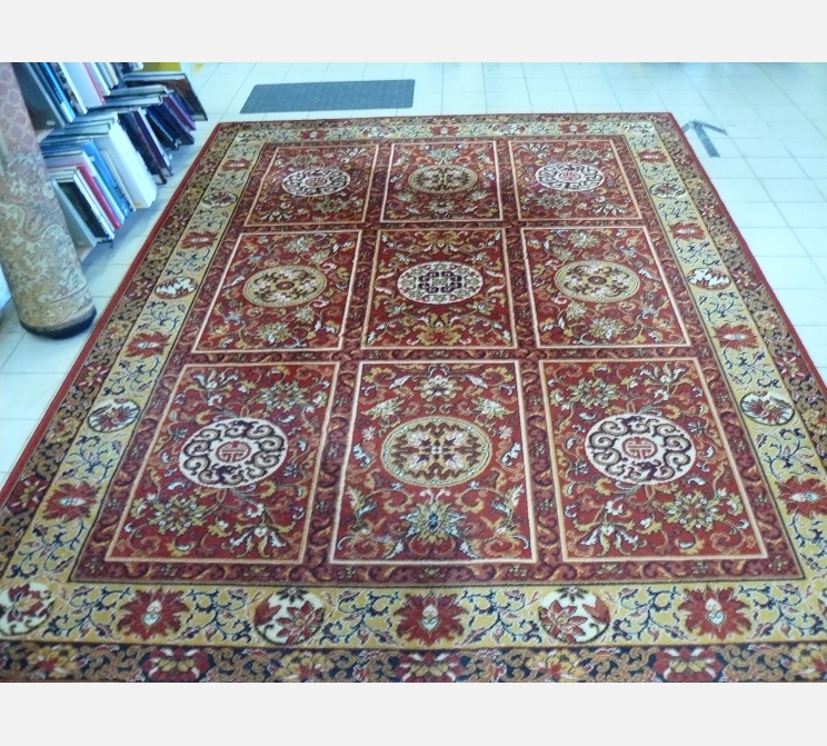 Tapis rouge laine||290x200 cm