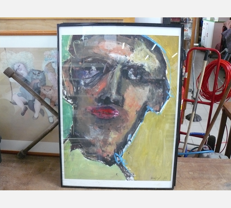 Peinture ||portrait expressionniste