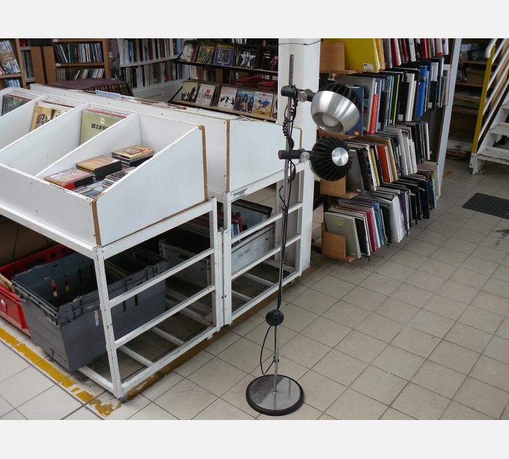 1Chaise pliante noir