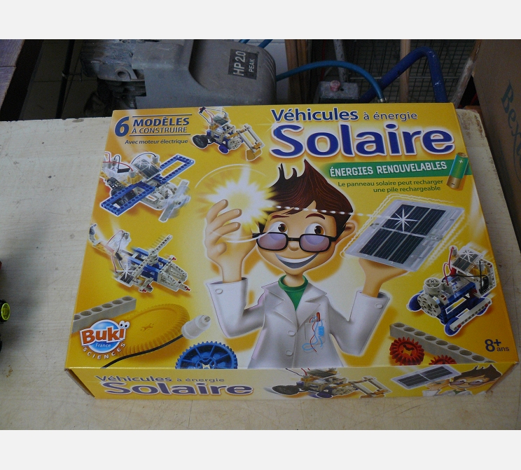 Jeu 'véhicules énergie solaire'