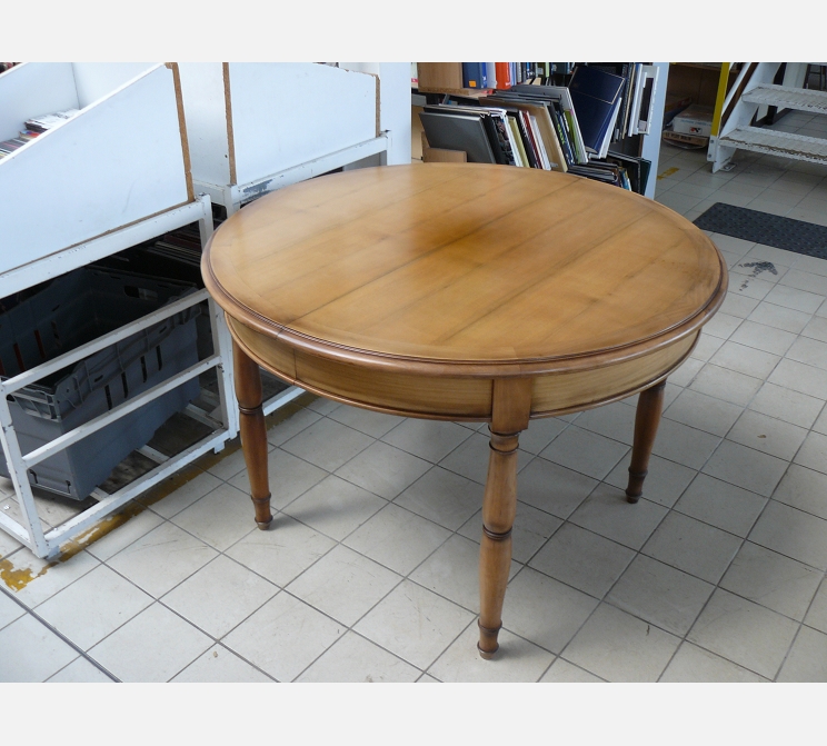 Table ronde ||+ 2 allonges