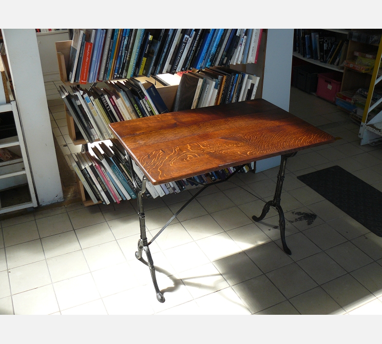 Table bistrot||plateau bois