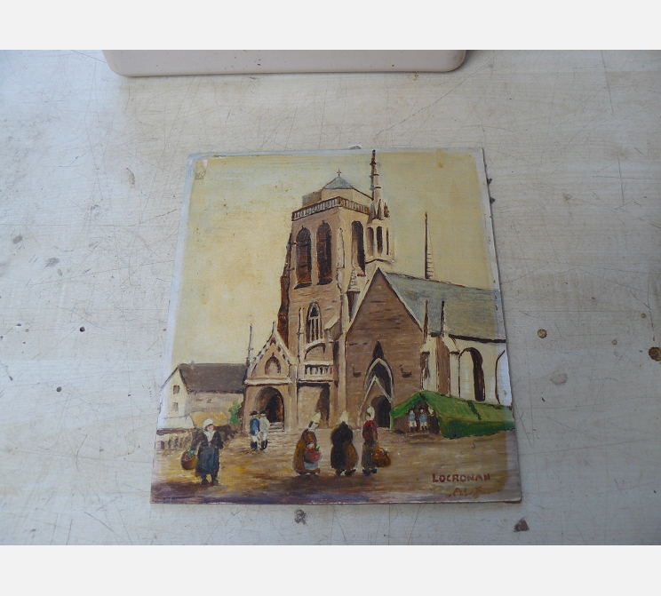 Huile sur isorelle||LOCRONAN