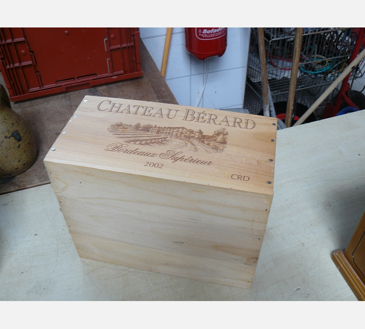 Caisse de vin