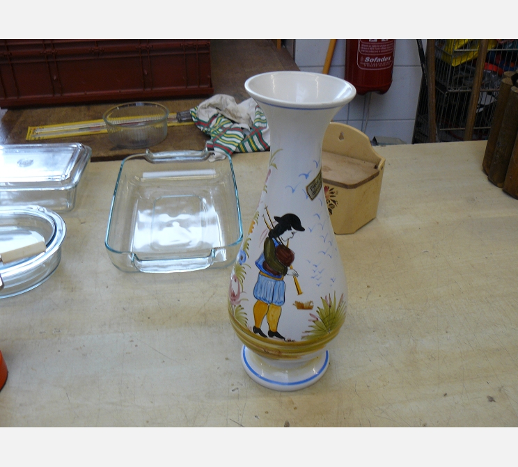 Vase style Quimper