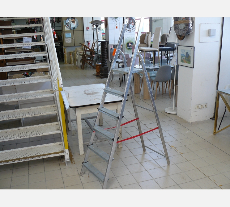 Escabeau 6 marches||alu