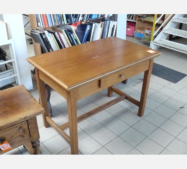 Table de cuisine||1 tiroir, style ferme