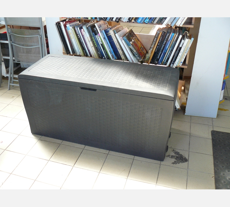 Coffre de jardin||PVC vert