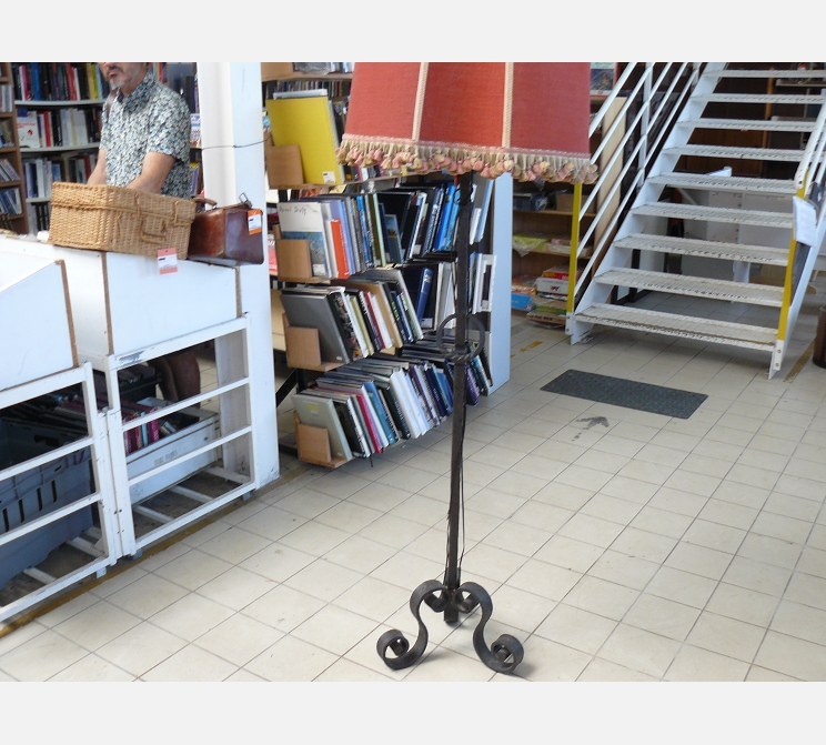 Lampadaire fer forgé