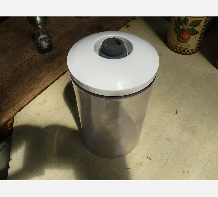 Récipient sous vide