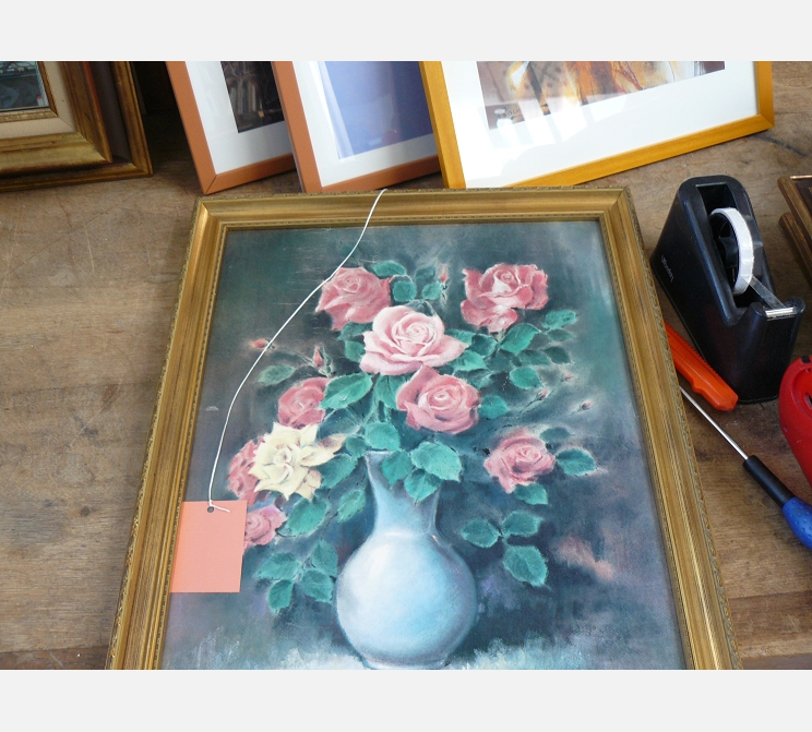 Cadre bouquet de fleurs