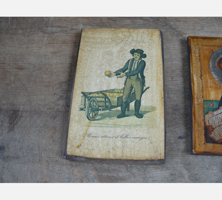Plaque de bois