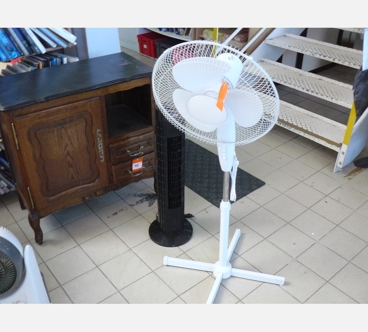 Ventilateur blanc