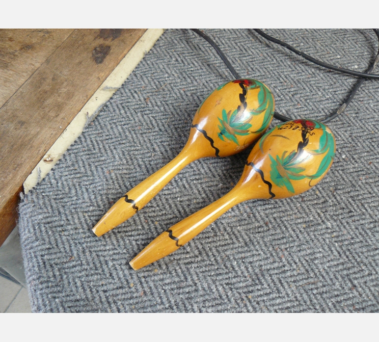 Paire de maracas