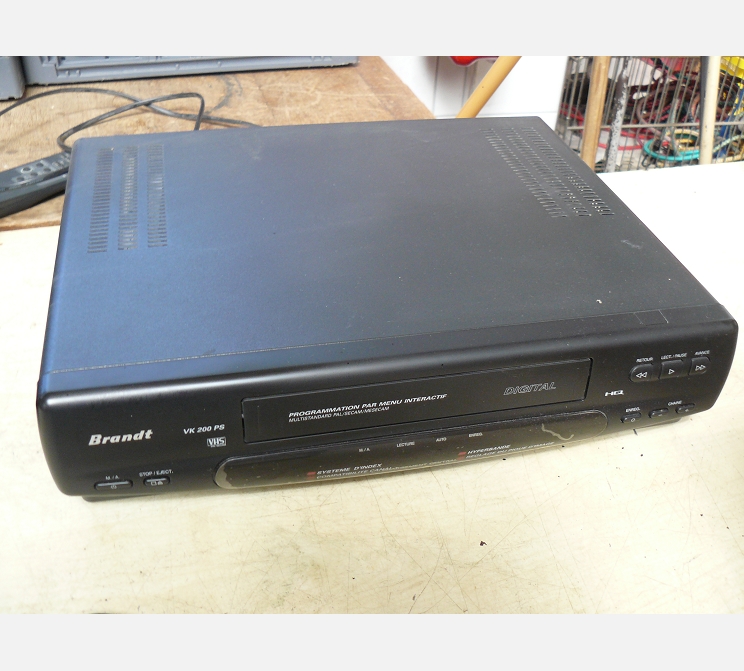 Lecteur VHS / magnétoscope||BRANDT VK 200 PS||acc local