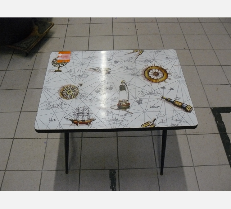 Table basse année 60||style marine