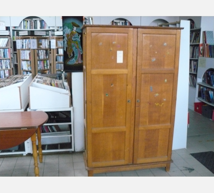 Armoire deux portes||année 50-60||clé A11