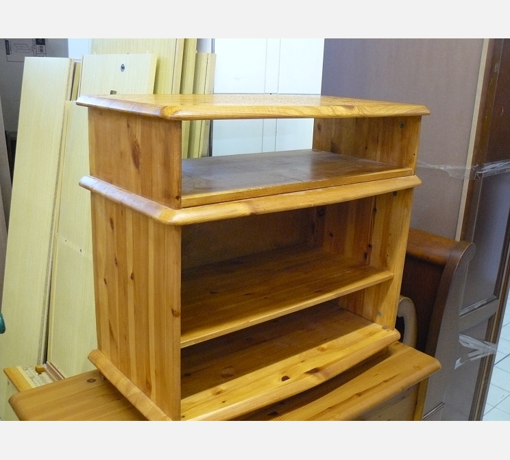 Meuble TV en pin