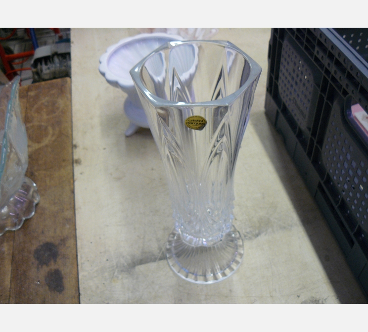 Vase cristal