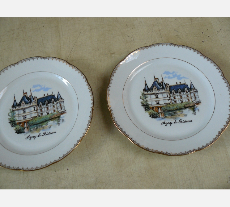 Assiette déco||AZAY LE RIDEAU