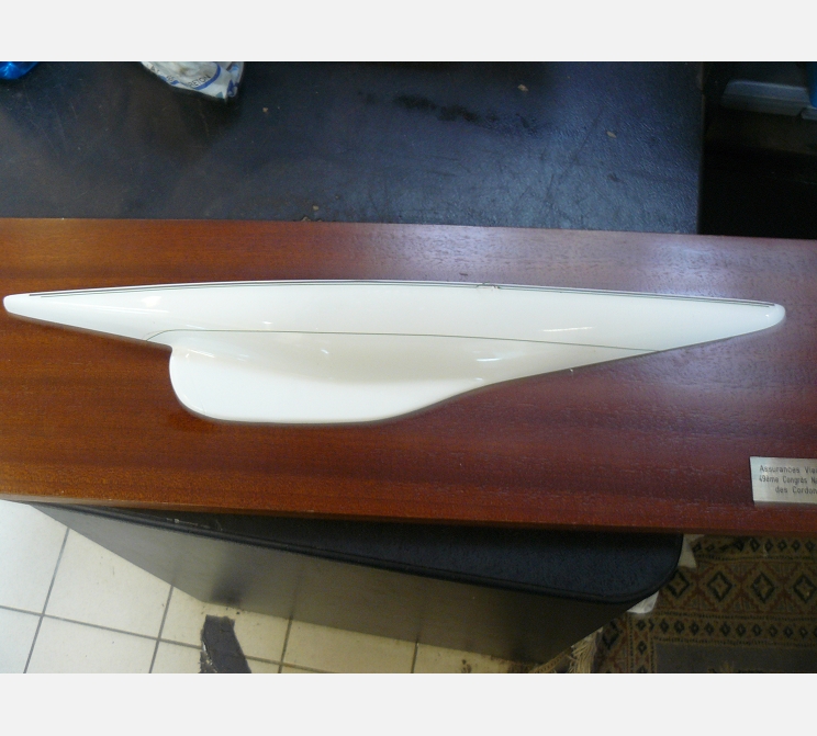 'maquette' de coque de bateau