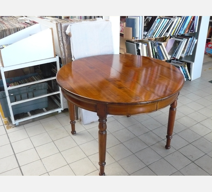 Table ronde 112 cm||+ 3 allonges