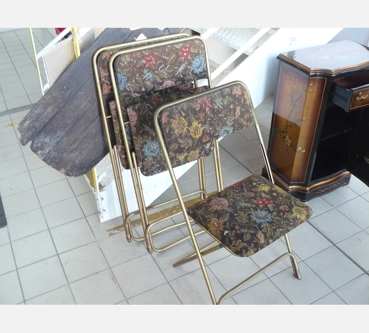 Chaise pliable||vintage