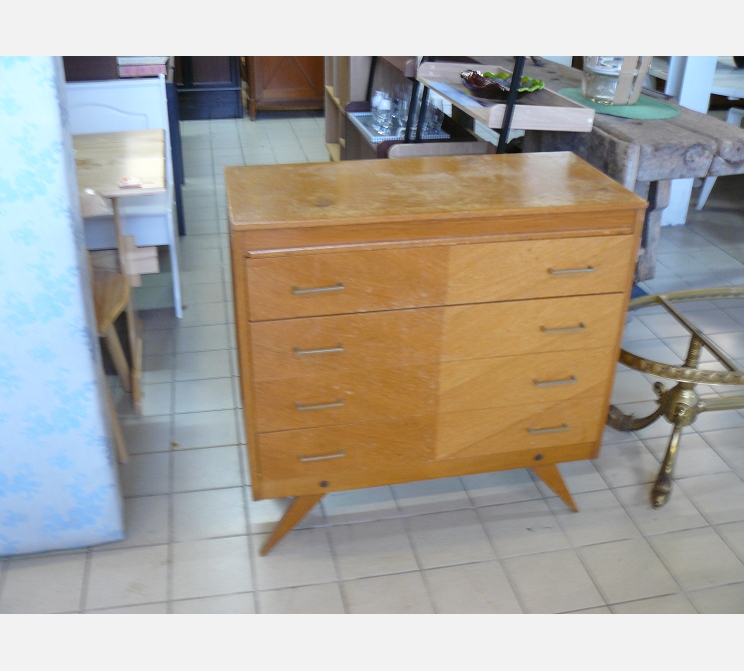 Commode année 50-60||4 tiroirs