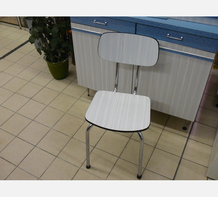 Chaise formica blanche