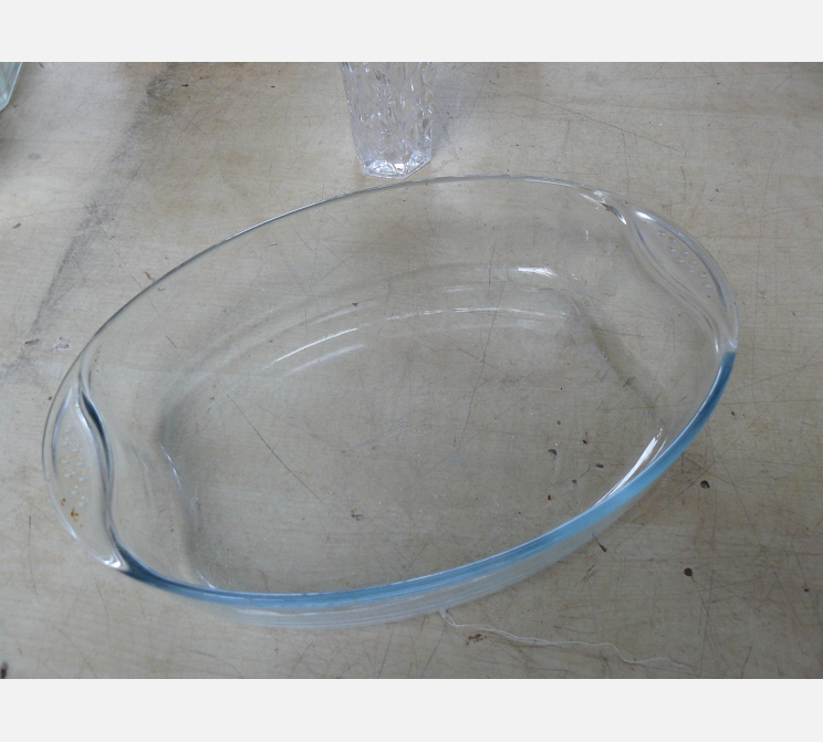 Plat pyrex ovale