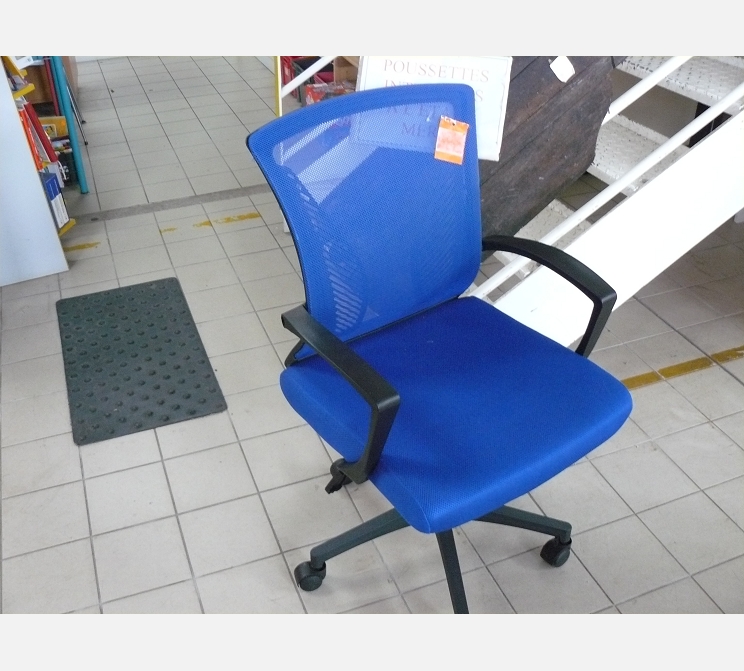 Fauteuil de bureau||bleu