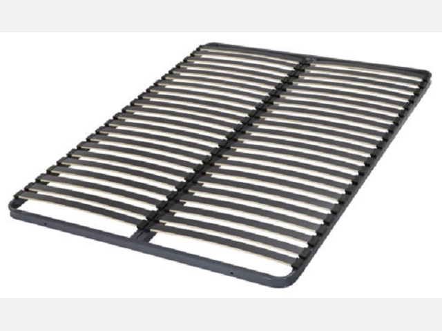 140/200 Sommier cadre Ã  lattes EBAC 2x22 lattes 140/200cm.