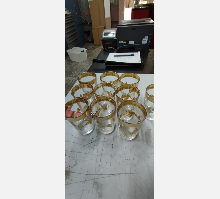 Serie de verres Ã  thé