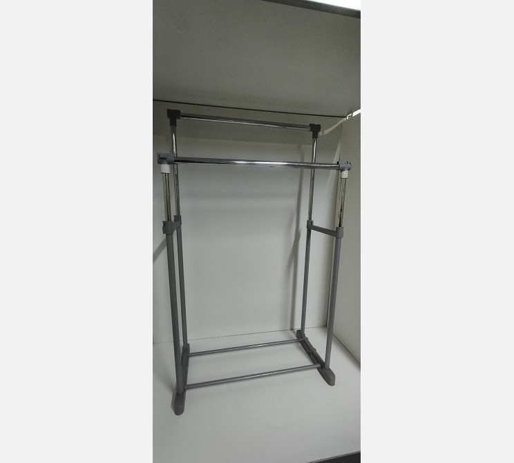 Portant Ã  vÃªtements double. Tel quel.